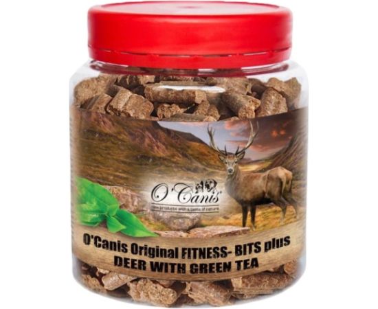 O'Canis Przysmak trenerski jeleń ziel.herbata 400g