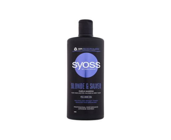 Syoss Blonde & Silver / Purple Shampoo 440ml