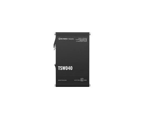 Switch TELTONIKA TSW040 8xRJ45 PoE+ ports 8 240 Watts TSW040