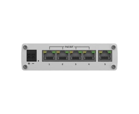 Switch TELTONIKA TSW101 5xRJ45 PoE ports 4 60 Watts TSW101