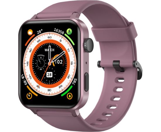Blackview R30 Pro Fitness Smartwatch, 1.83-inch HD,220mAh Battery, 24-hour SpO2 Detection + Heart Rate Monitoring, Monitor Sleep status, Calls and SMS notification, Purple