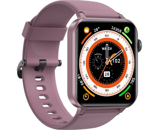 Blackview R30 Pro Fitness Smartwatch, 1.83-inch HD,220mAh Battery, 24-hour SpO2 Detection + Heart Rate Monitoring, Monitor Sleep status, Calls and SMS notification, Purple