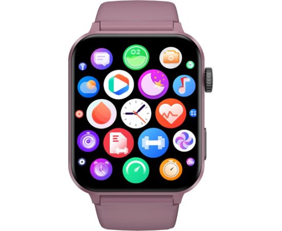 Blackview R30 Pro Fitness Smartwatch, 1.83-inch HD,220mAh Battery, 24-hour SpO2 Detection + Heart Rate Monitoring, Monitor Sleep status, Calls and SMS notification, Purple