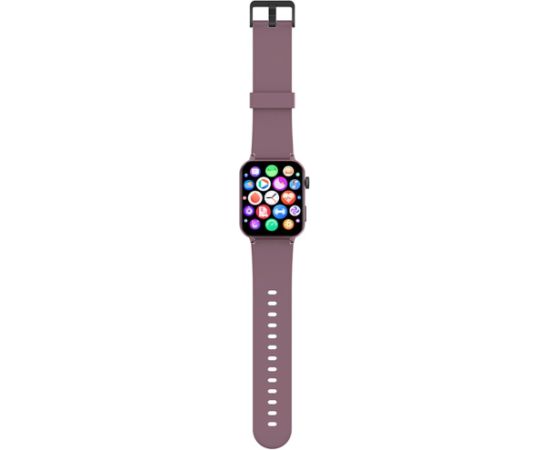 Blackview R30 Pro Fitness Smartwatch, 1.83-inch HD,220mAh Battery, 24-hour SpO2 Detection + Heart Rate Monitoring, Monitor Sleep status, Calls and SMS notification, Purple