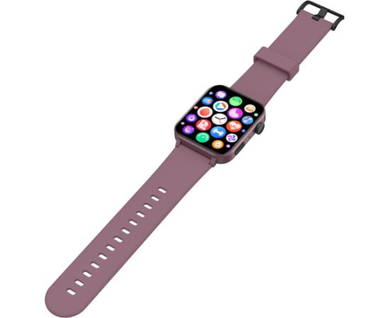 Blackview R30 Pro Fitness Smartwatch, 1.83-inch HD,220mAh Battery, 24-hour SpO2 Detection + Heart Rate Monitoring, Monitor Sleep status, Calls and SMS notification, Purple