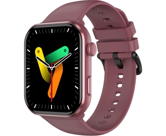 Blackview R60, 1.96-inch Amoled 410x502, 800mAh Battery, 24-hour SpO2 Detection + Heart Rate Monitoring, Calls and SMS notification, Compass, IP68, Purple