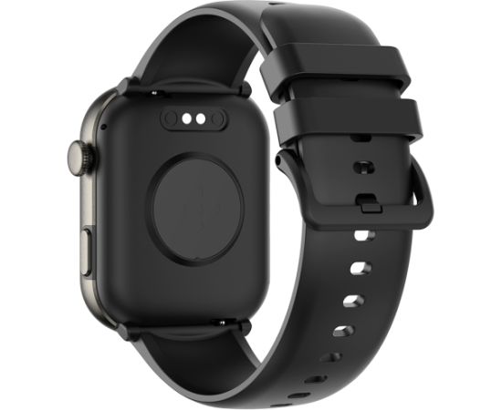 Blackview R60, 1.96-inch Amoled 410x502, 800mAh Battery, 24-hour SpO2 Detection + Heart Rate Monitoring, Calls and SMS notification, Compass, IP68, Black