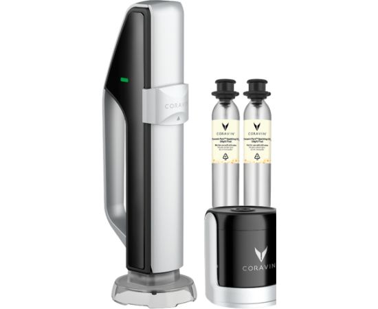 CORAVIN Sparkling Wine Preservation System - Black/Silver - new