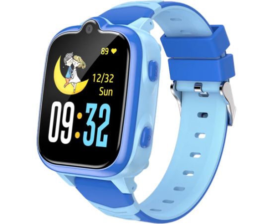 Blackview Z10, Kids Smart Watch, Blue, 1.83 inch IP67 Waterproof GPS Tracker 4G Video Calling, Location tracking, GPS+LBS+WiFi, SIM Card Slot, 4G Nano SIM, 680mAh Battery, Up to 2 Days of Standby, Magnetic Charging, 1GB RAM+8GB ROM, SOS Call button