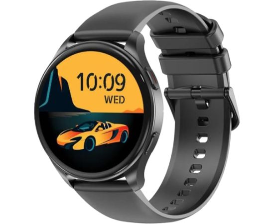 Blackview X20 1.43inch Amoled display 466*466 ATS3085L 128Mb+481KB 380mAh Calls and SMS notification, 100 sports modes 24-hour heart rate detection Black