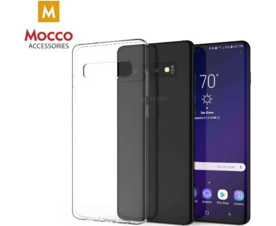 Mocco Ultra Back Case 0.3 mm Силиконовый чехол для Samsung G973 Galaxy S10 Прозрачный