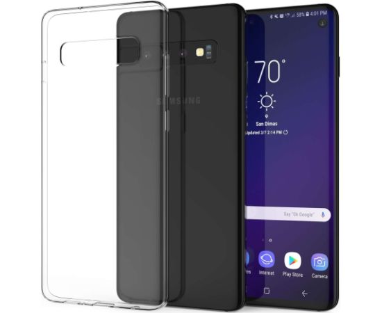 Mocco Ultra Back Case 0.3 mm Силиконовый чехол для Samsung G973 Galaxy S10 Прозрачный