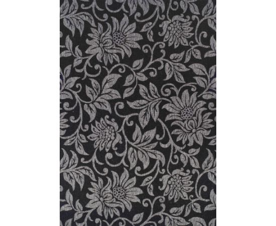 Kājslauķis DAWN FOAM DOOR-9 50x80cm, melna/pelēks