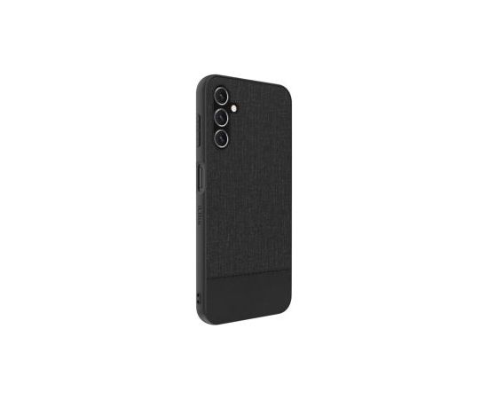 iLike Samsung  Galaxy A14 5G Plastic Leather Back Cover Black