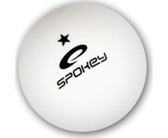 Table Tennis Ball Spokey Learner *, White, 6pcs