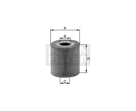 Mann-filter Eļļas filtrs HU 7027 z