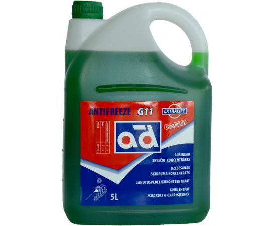 Antifrīzs ANTIFREEZE CONC. G11 LL GREEN 5L