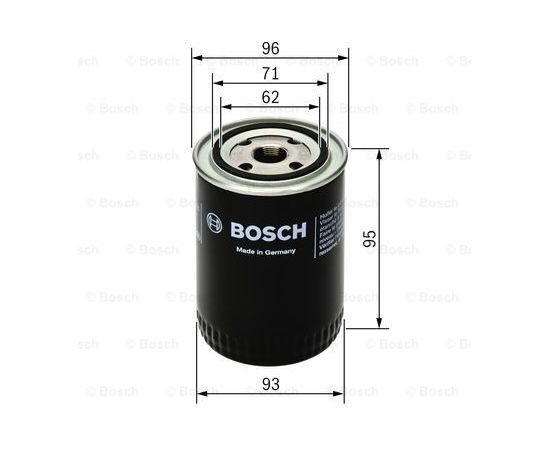 Bosch Eļļas filtrs 0 451 103 260