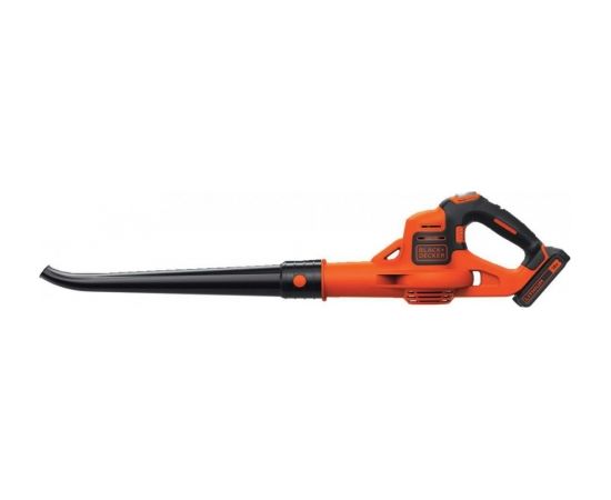 Black&decker Leaf blower GWC1820PC / 18 V / 2 Ah / Powercommand, AKUMULATORA LAPU PŪTĒJS