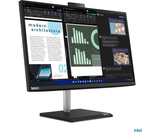 Lenovo ThinkCentre neo 30a Intel® Core™ i3 i3-1215U 60.5 cm (23.8") 1920 x 1080 pixels All-in-One PC 8 GB DDR4-SDRAM 256 GB SSD Windows 11 Pro Wi-Fi 6 (802.11ax) Black