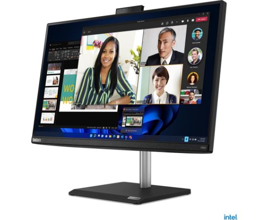 Lenovo ThinkCentre neo 30a Intel® Core™ i3 i3-1215U 60.5 cm (23.8") 1920 x 1080 pixels All-in-One PC 8 GB DDR4-SDRAM 256 GB SSD Windows 11 Pro Wi-Fi 6 (802.11ax) Black