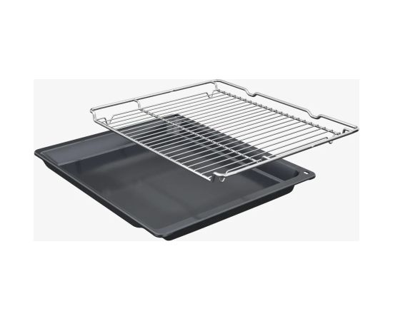 Bosch Serie 4 HBA534ES3 oven 71 L 3400 W Black, Stainless steel