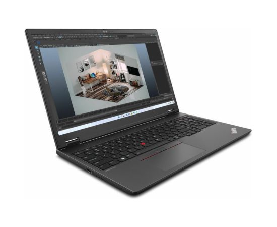 Lenovo ThinkPad P16v Gen 2 MOBILE WORKSTATION Core™ Ultra 7 155H 512GB SSD 16GB 16" WUXGA (1920x1200) IPS WIN11 Pro BLACK Backlit Keyboard FP Reader Portatīvie datori
