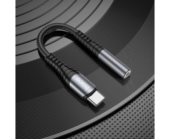 Audio adapter Hoco LS33 Type-C to 3.5mm gray