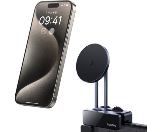 Baseus MaxView magnetic car screen holder (gray)