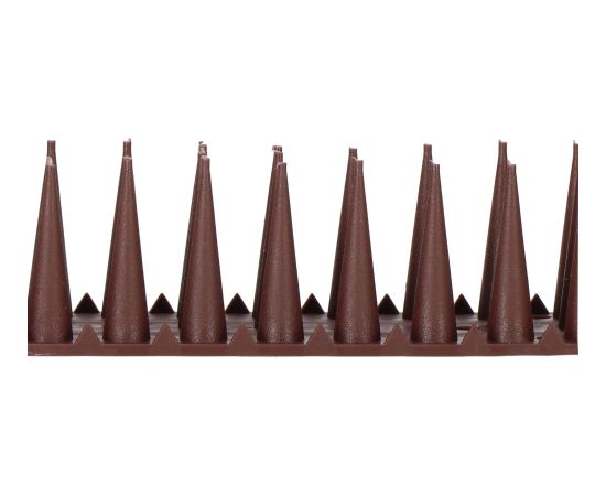 Putnu atbaidīšanas tapas Springos GA0018, brūna plastmasas aizsarglente, 12 gab. Aizsarglīdzekļi