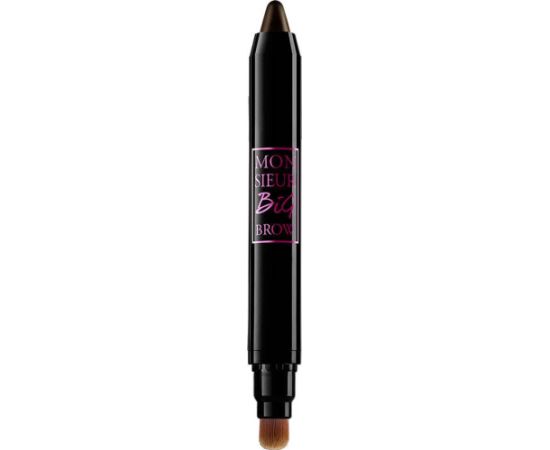 Lancome Lancome, Monsieur Big Brow, Double-Ended, Eyebrow Cream Pencil, 04, Ebony, 1.5 g For Women