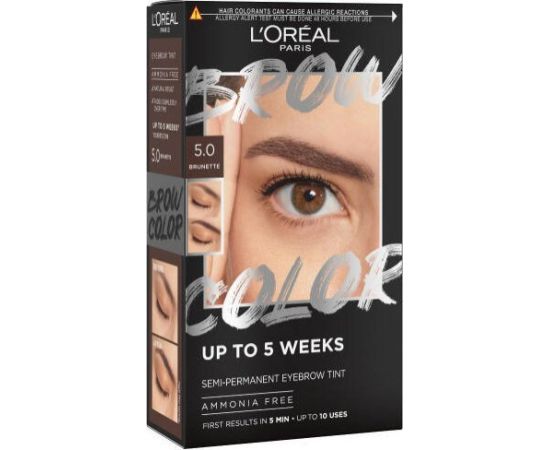 L’Oreal Paris L'oreal Brow Color zestaw do koloryzacji brwi 5.0 Brunette