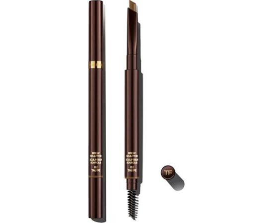 Tom Ford Tom Ford, Brow Sculptor, Double-Ended, Eyebrow Cream Pencil, Taupe, 6 g For Women Dekoratīvā kosmētika
