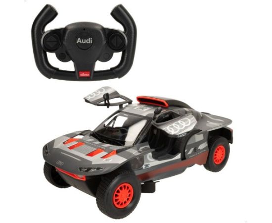 Rastar Radiovadāmā mašīna  Audi Rs Q E-tron E2 Vencedor 1:14 6 virz., lukturi, durvji, USB, 6+ CB41285