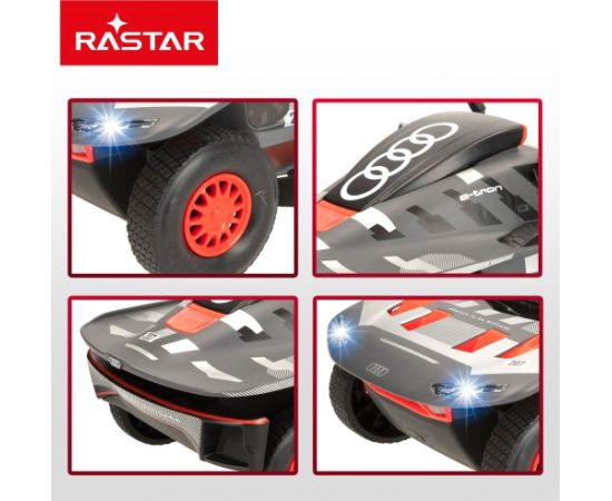Rastar Radiovadāmā mašīna  Audi Rs Q E-tron E2 Vencedor 1:14 6 virz., lukturi, durvji, USB, 6+ CB41285