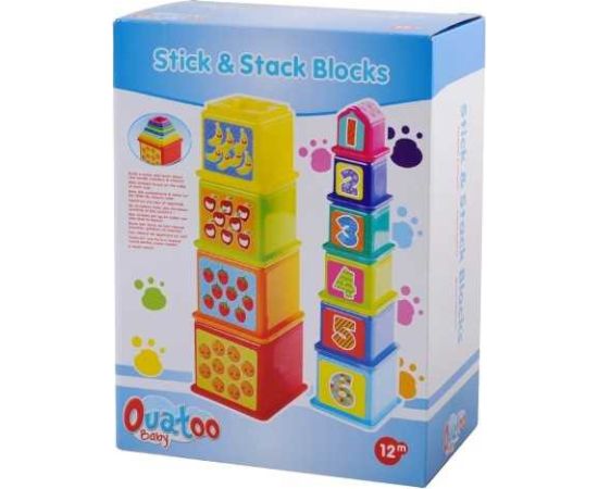 PLAYGO INFANT&TODDLER  stick&stack blocks, 2382