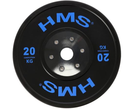 Svaru disks BTBR20 OLYMPIC PLATE BUMPER 20 KG HMS