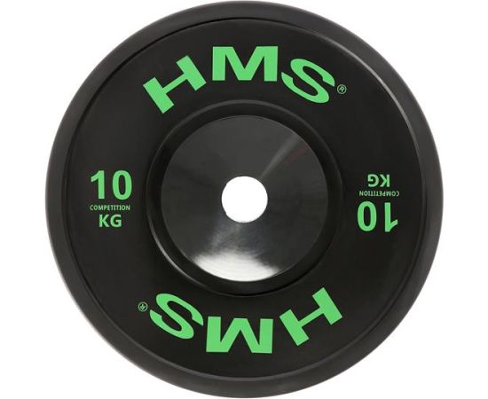 Svaru disks BTBR10 OLYMPIC PLATE BUMPER 10 KG HMS