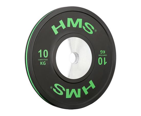 Svaru disks BTBR10 OLYMPIC PLATE BUMPER 10 KG HMS