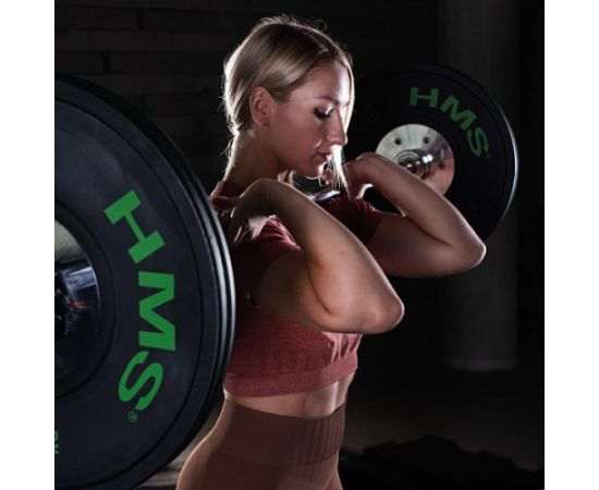 Svaru disks BTBR10 OLYMPIC PLATE BUMPER 10 KG HMS