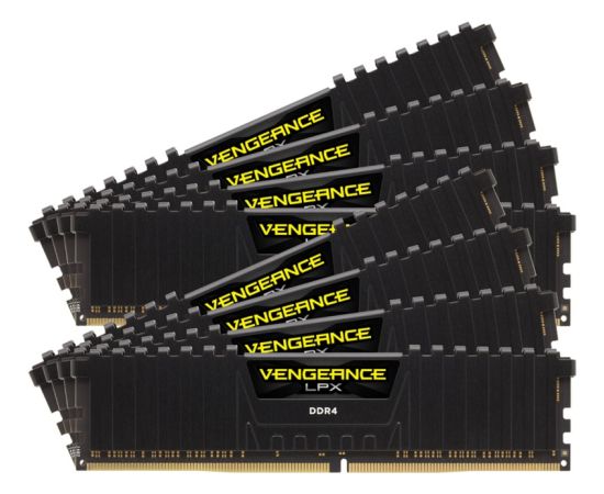 Corsair DDR4 -  256 GB -2666 - CL - 16 - Octo-Kit - Vengeance LPX (black, CMK256GX4M8A2666C16)