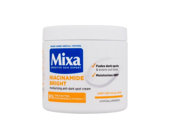 Mixa Niacinamide Bright / Moisturizing Anti-Dark Spot Cream 400ml