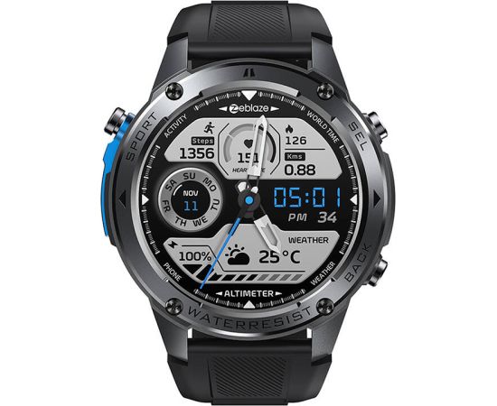 Zeblaze Stratos 2 Ultra Smartwatch (Black)