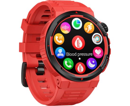 Zeblaze Ares 3 Plus Smartwatch (Red)