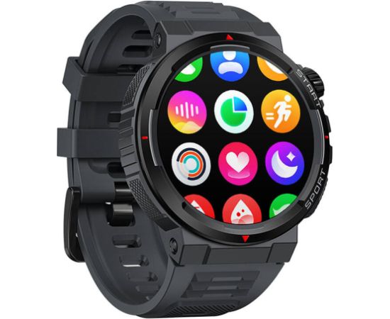 Zeblaze Ares 3 Plus Smartwatch (Black)