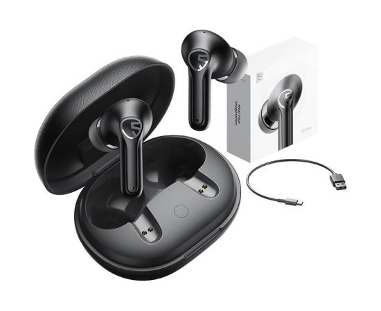 TWS Soundpeats T3 PRO ANC Headphones (black)