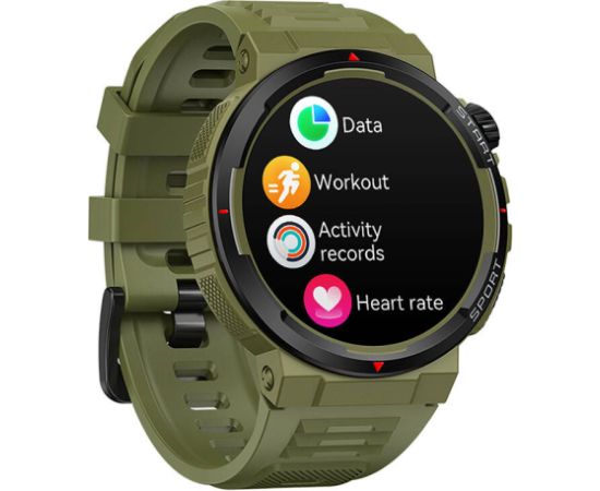 Zeblaze Ares 3 Plus Smartwatch (Green)