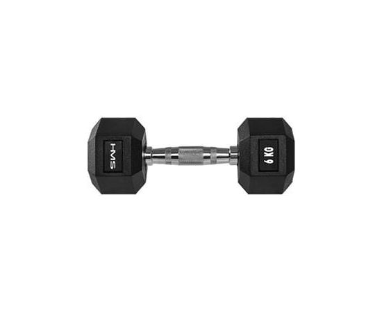 HMS ‎‎Hantel Hex Pro gumowany 1 x 6 kg
