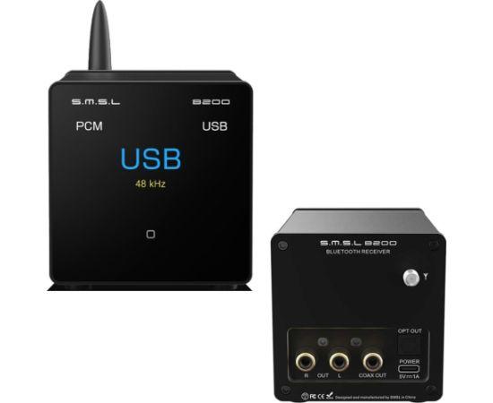 SMSL B200 Odbiornik audio Bluetooth DAC z przedwzmacniaczem
