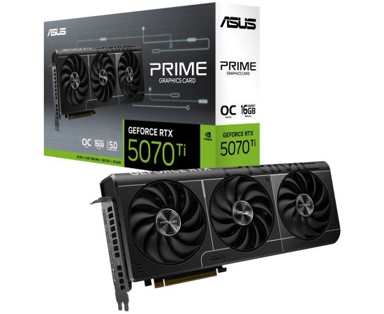 ASUS Prime -RTX5070TI-O16G NVIDIA GeForce RTX 5070 Ti 16 GB GDDR7